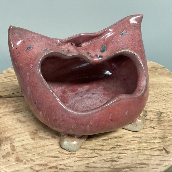 A work of Art - Ceramic Crafted - Candle Holder - Extremely Unique - Heavy - Picture 2 of 13